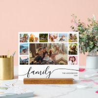 Modern Simple Family Photo Collage