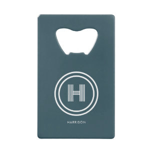 Modern Simple form Monogrammed
