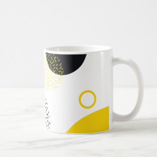 Modern, simple, fun, Memphis style geometric art Coffee Mug