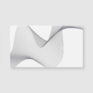 Modern, simple, futuristic urban wavy illustration
