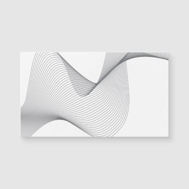 Modern, simple, futuristic urban wavy illustration (Front)
