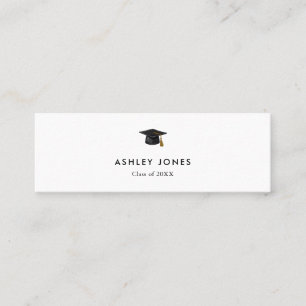 Modern Simple Graduation Name Card