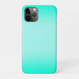 Modern Simple green Turquoise Gradient Colour iPhone 11 Pro Case