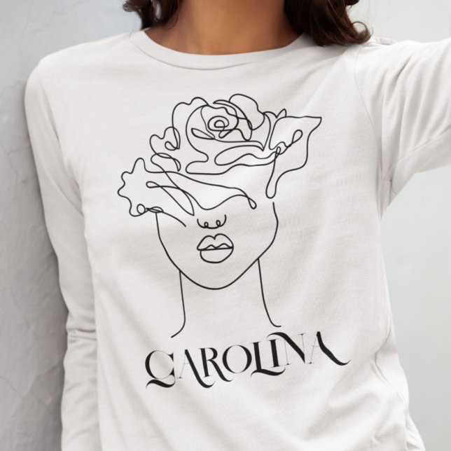  Modern Simple Line Art, Boho Chic T-Shirt (Creator Uploaded)