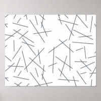 Modern, simple, messy graphic line pattern