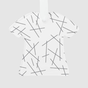 Modern, simple, messy, trendy graphic line pattern ornament