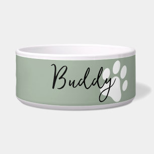 Modern simple minimal paw print personlaized