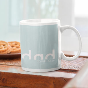 Modern Simple Minimalist Design for Dad Coffee Mug