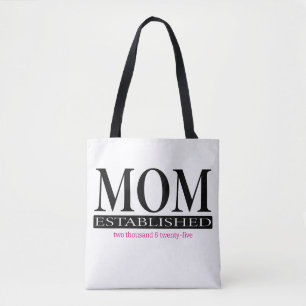 Modern Simple Mum Tote Bag