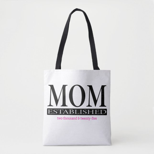 Modern Simple Mum  Tote Bag (Front)