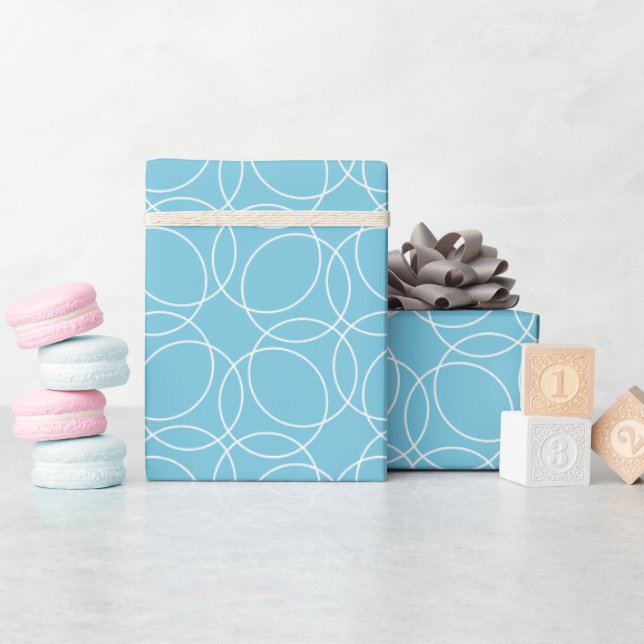 Modern Simple Pattern Wrapping Paper (Baby Shower)