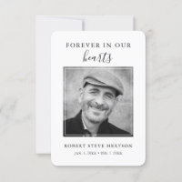 Modern Simple Photo Bereavement Sympathy Funeral
