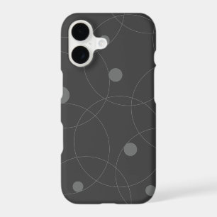 Modern, simple, playful, fun pattern of circles