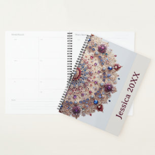 Modern Simple Pretty Colourful Cute Mandala Planner