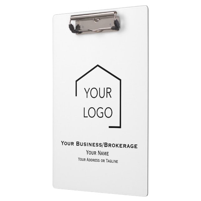 Modern Simple Professional Logo Clipboard (Left)