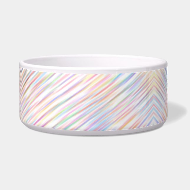 Modern Simple Rainbow line stripes Pattern  (Front)