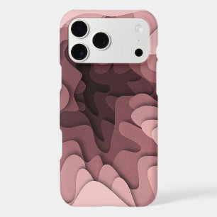 Modern Simple Rose Pink Elegant Abstract