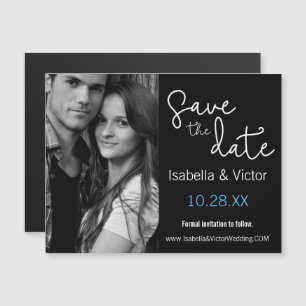 Modern, Simple, Save the Date Magnetic Invitation
