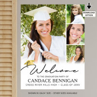 Modern Simple Script Graduate Welcome 4 Photo
