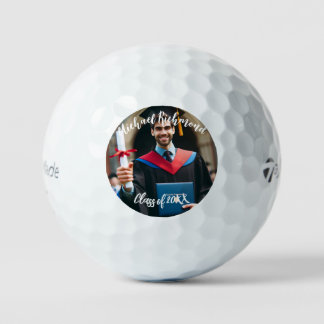 Modern Simple Spanish Photo Script | Custom Golf Balls