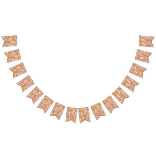 Modern Simple Terracotta Terrazzo bunting