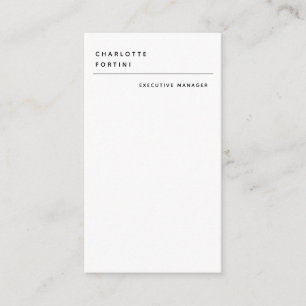 Modern Simple Trendy Minimalist  Enclosure Card