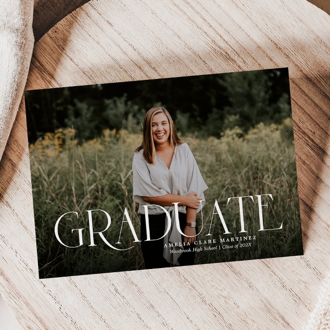 Modern Simple Type Graduation Budget Announcement (Creator Uploaded)