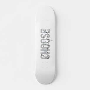 Modern, simple, urban cool design Choose Beautiful Skateboard