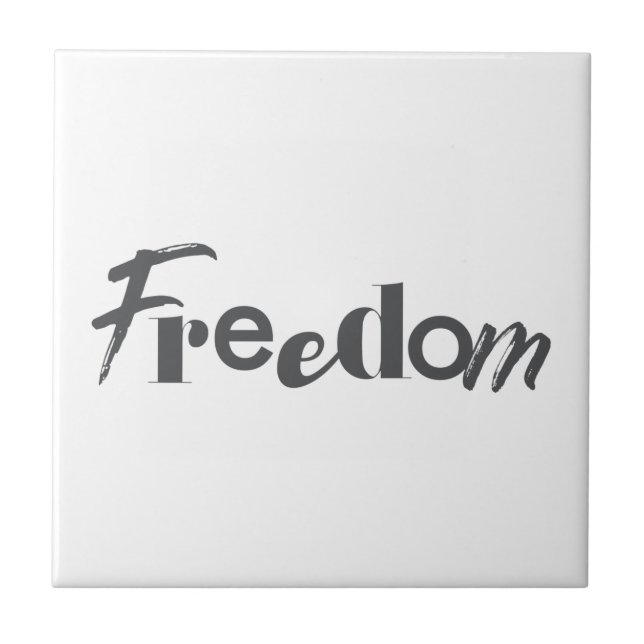 Modern, simple, urban, cool design of Freedom Ceramic Tile (Front)