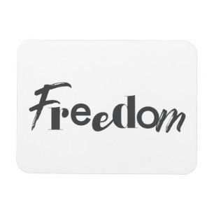 Modern, simple, urban, cool design of Freedom Magnet