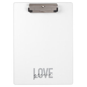 Modern, simple, urban, cool design of Love Greece Clipboard