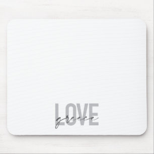 Modern, simple, urban, cool design of Love Greece Mouse Pad