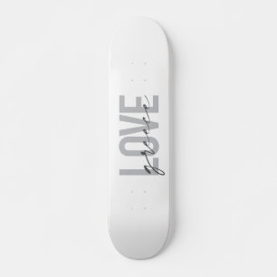 Modern, simple, urban, cool design of Love Greece Skateboard