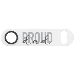 Modern, simple, urban, cool design of Proud Dad