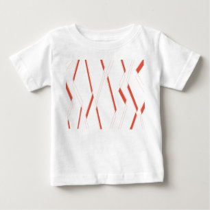 Modern, simple urban plant abstraction graphic art baby T-Shirt