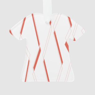 Modern, simple urban plant abstraction graphic art ornament