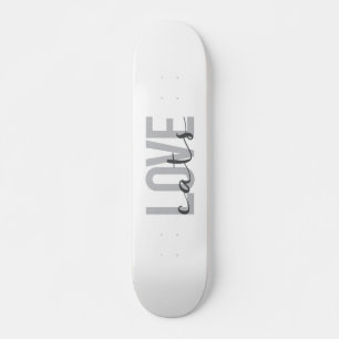 Modern, simple, urban, trendy design Love Cats Skateboard