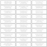Modern Simple Wedding Guest Names Address<br><div class="desc">Composed of simple and contrasting sized sans serif typography. These elements are simple,  elegant,  and modern. This has 30 stickers. 
 
 This is designed by White Paper Birch Co. exclusive for Zazzle.
 
 Available here:
 http://www.zazzle.com/store/whitepaperbirch</div>