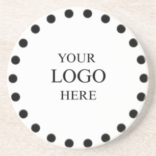 Modern Simple White Marble Rustic Paper Coaster