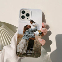 Modern Simplistic Family Name Full Photo
