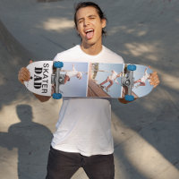 Modern Skater Dad Photo Collage