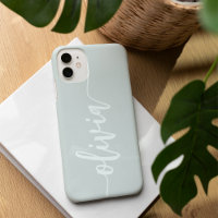 Modern Sketched Script Personalised Name
