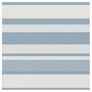 Modern Slate Blue & Steel Gray Vertical Stripes Fabric
