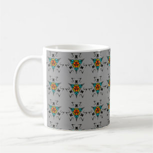 Modern Slate Mandala" Coffee Mug