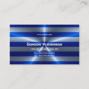 modern sleek and vibrant business card