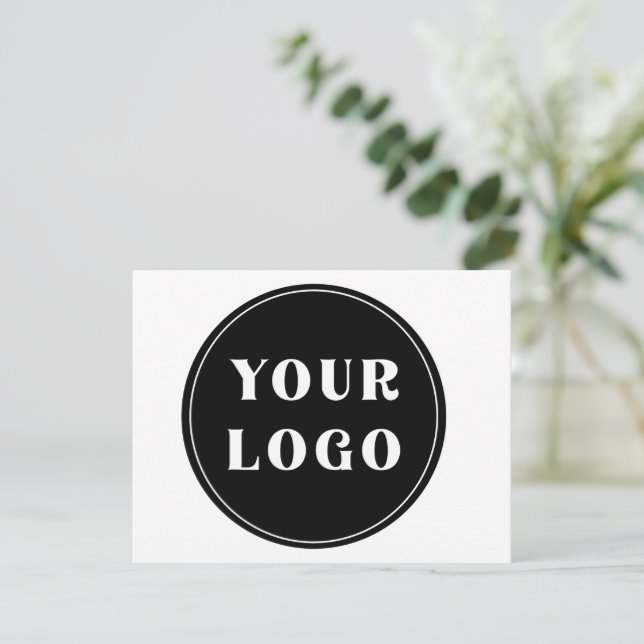 Modern, Sleek, stylish, & Customisable Holiday Card (Standing Front)