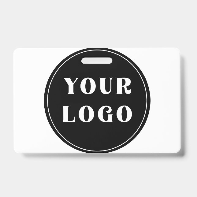 Modern, Sleek, stylish, & Customisable ID Badge (Front)