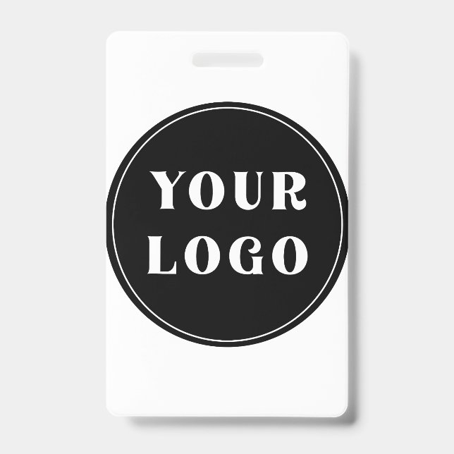 Modern, Sleek, stylish, & Customisable ID Badge (Front)