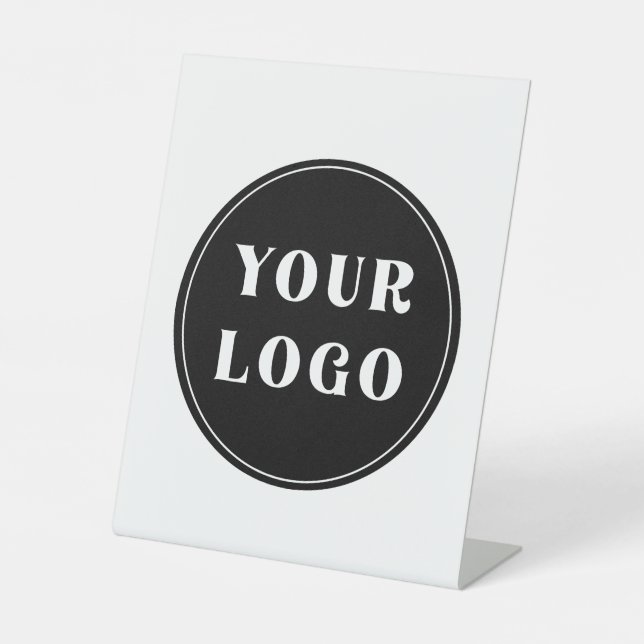 Modern, Sleek, stylish, & Customisable Pedestal Sign (Front)