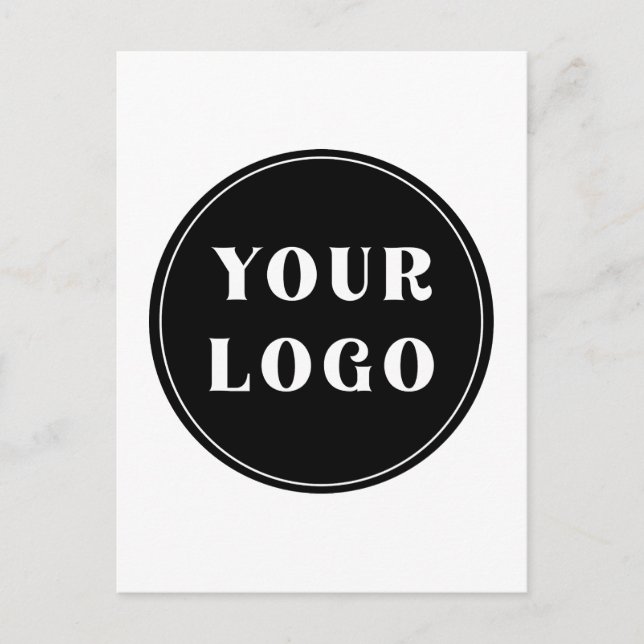 Modern, Sleek, stylish, & Customisable Postcard (Front)